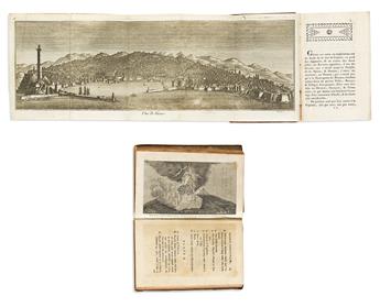 (ITALY.) Two 18th-century illustrated guidebooks.